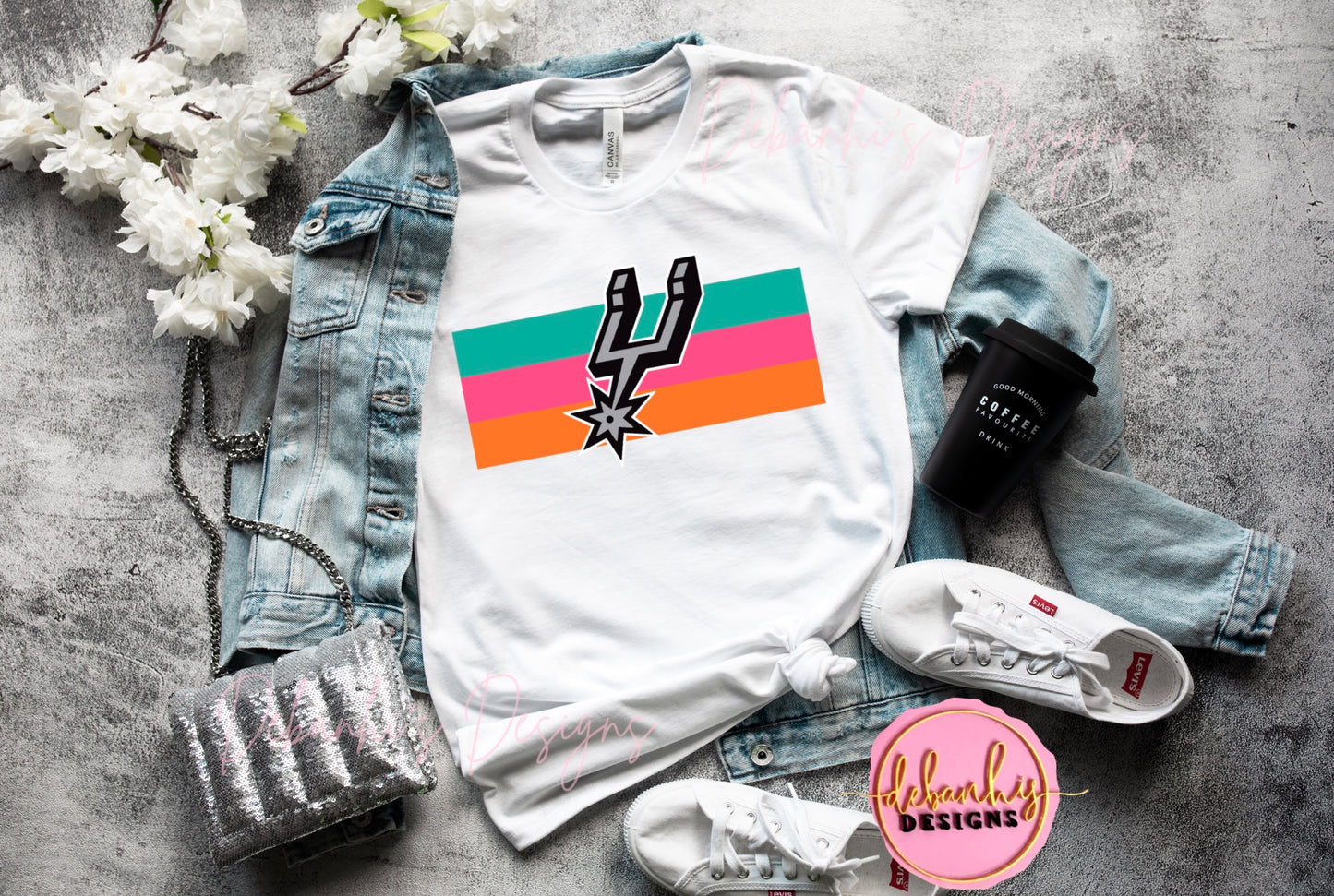 SPURS Fiesta colors Tshirt