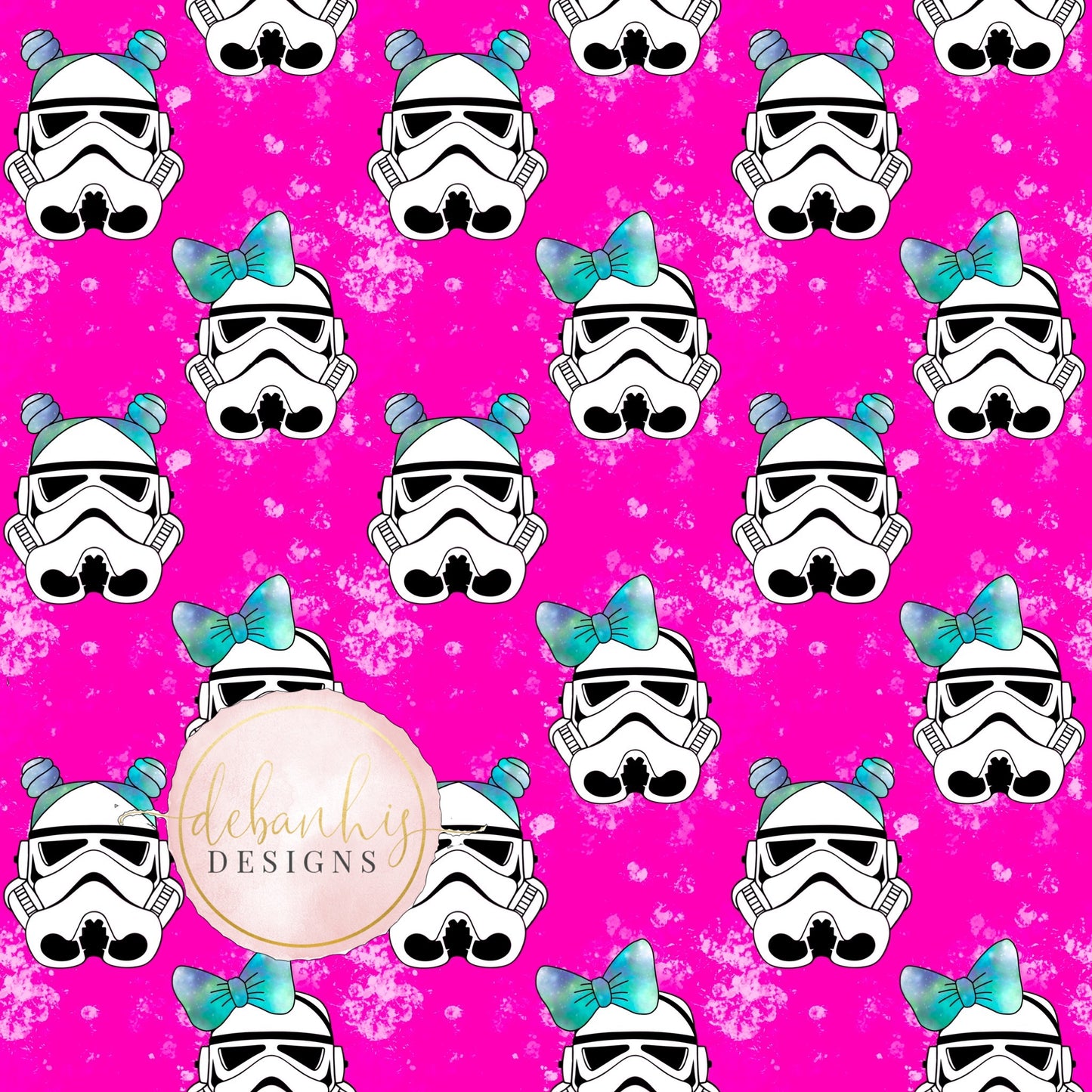 Girly Storm Troopers headwrap