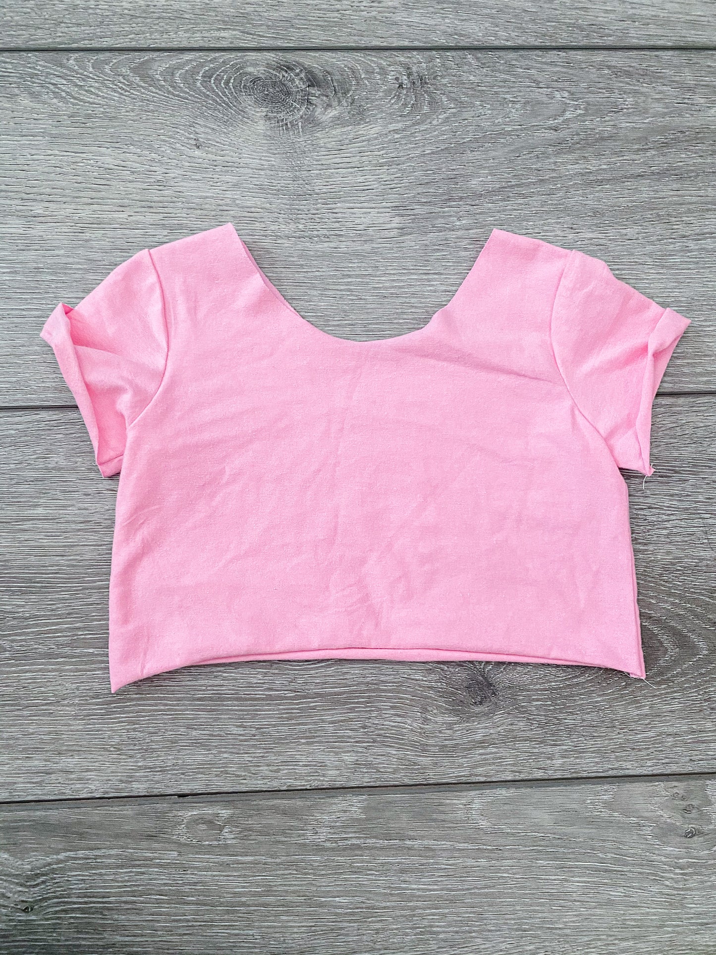 Pink Crop Top