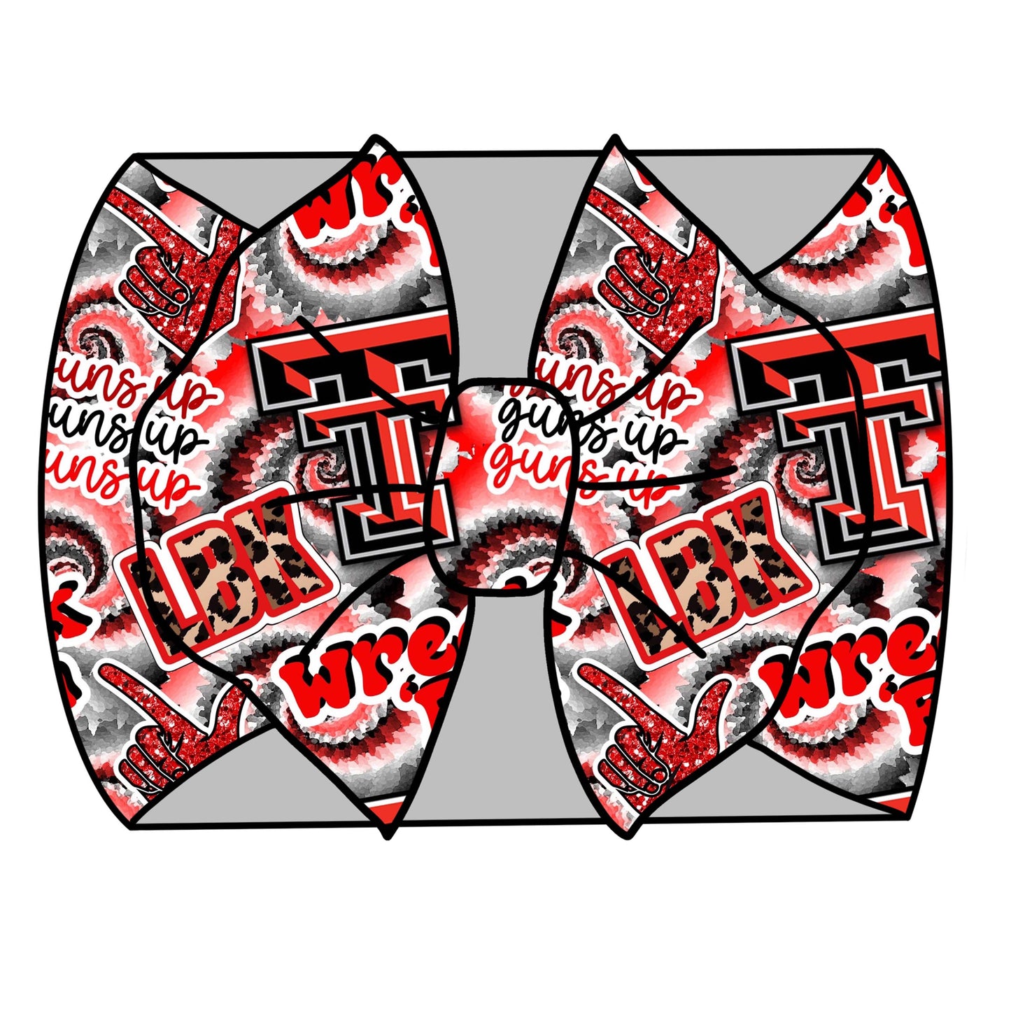 Texas Tech headwrap