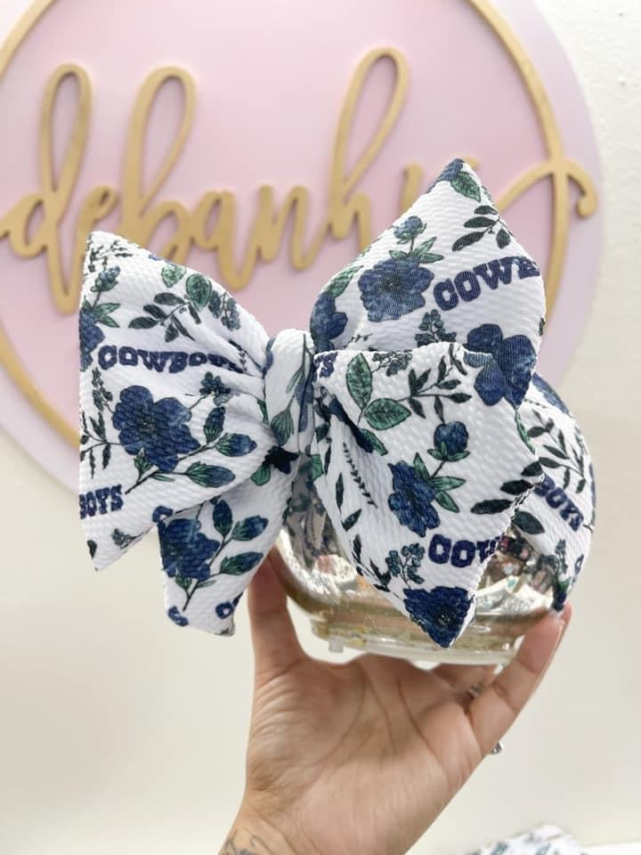 Cowboys Floral headwrap