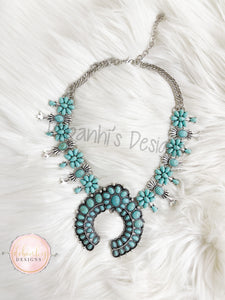 RTS Teal Necklace