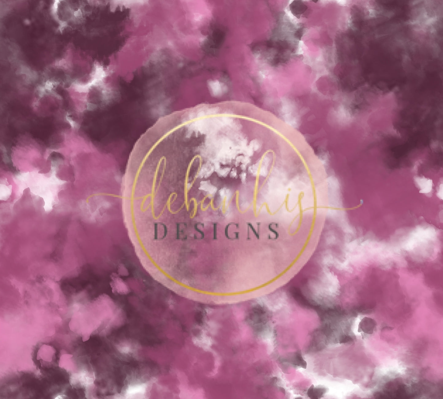 maroon watercolor headwrap