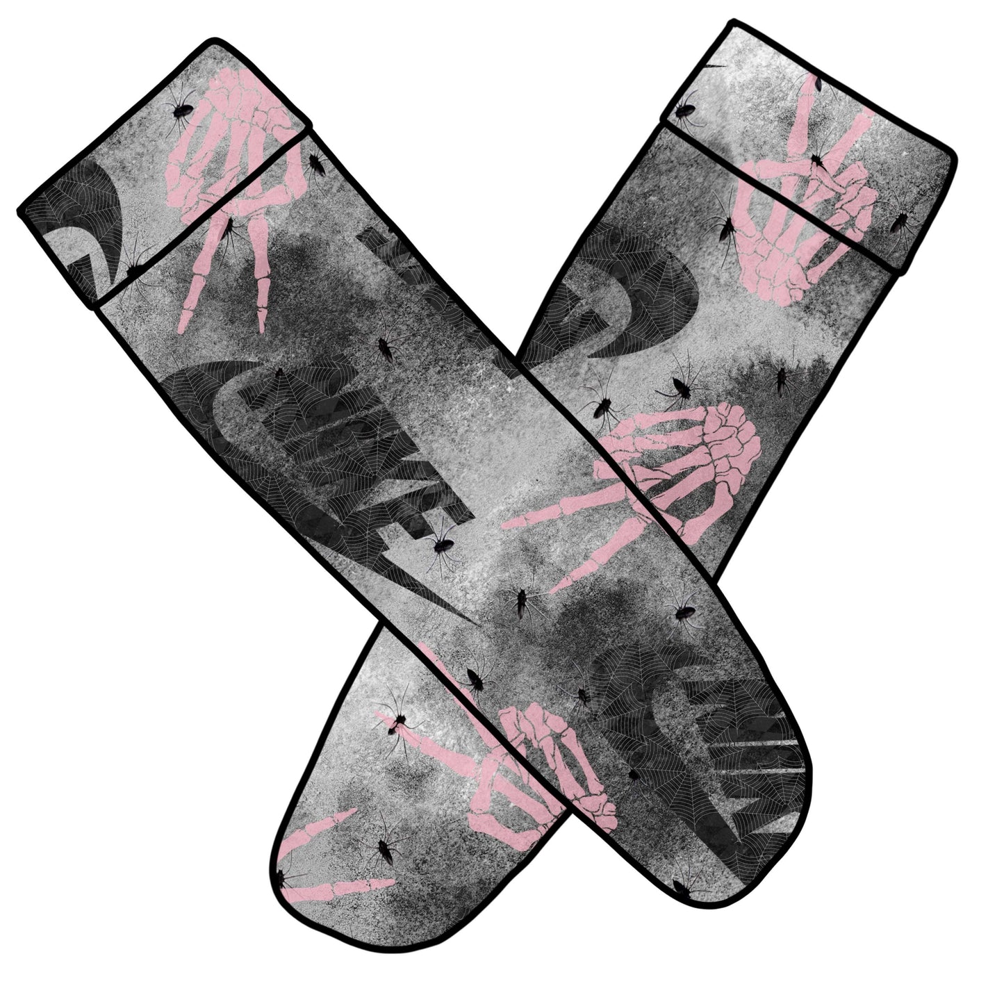 Spooky Nike knee socks