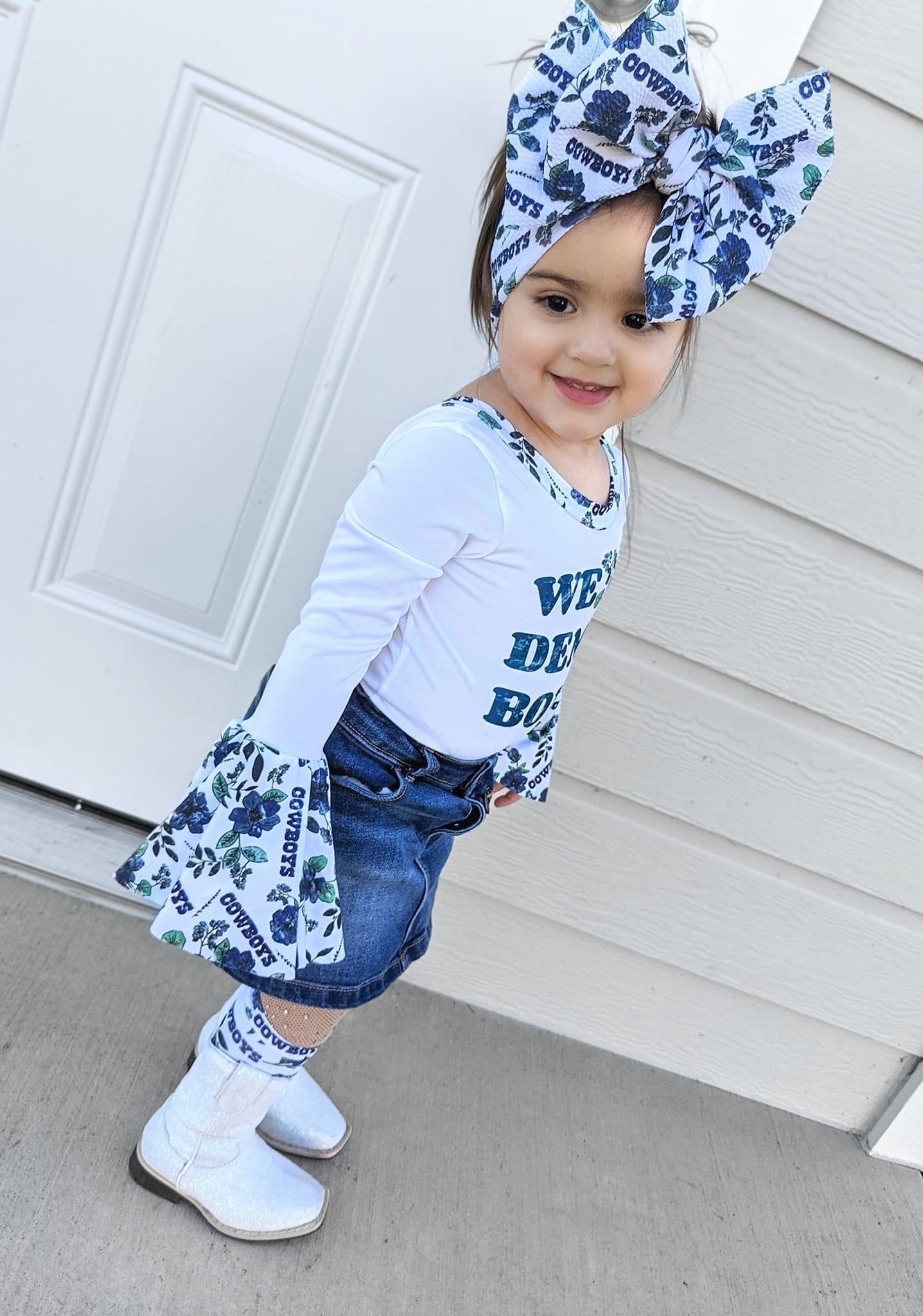 Cowboys Floral Bell Style Leo