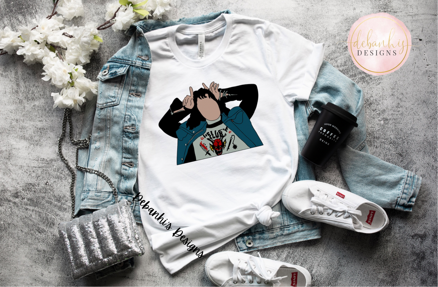 Eddie Munson tshirt kid/adult size