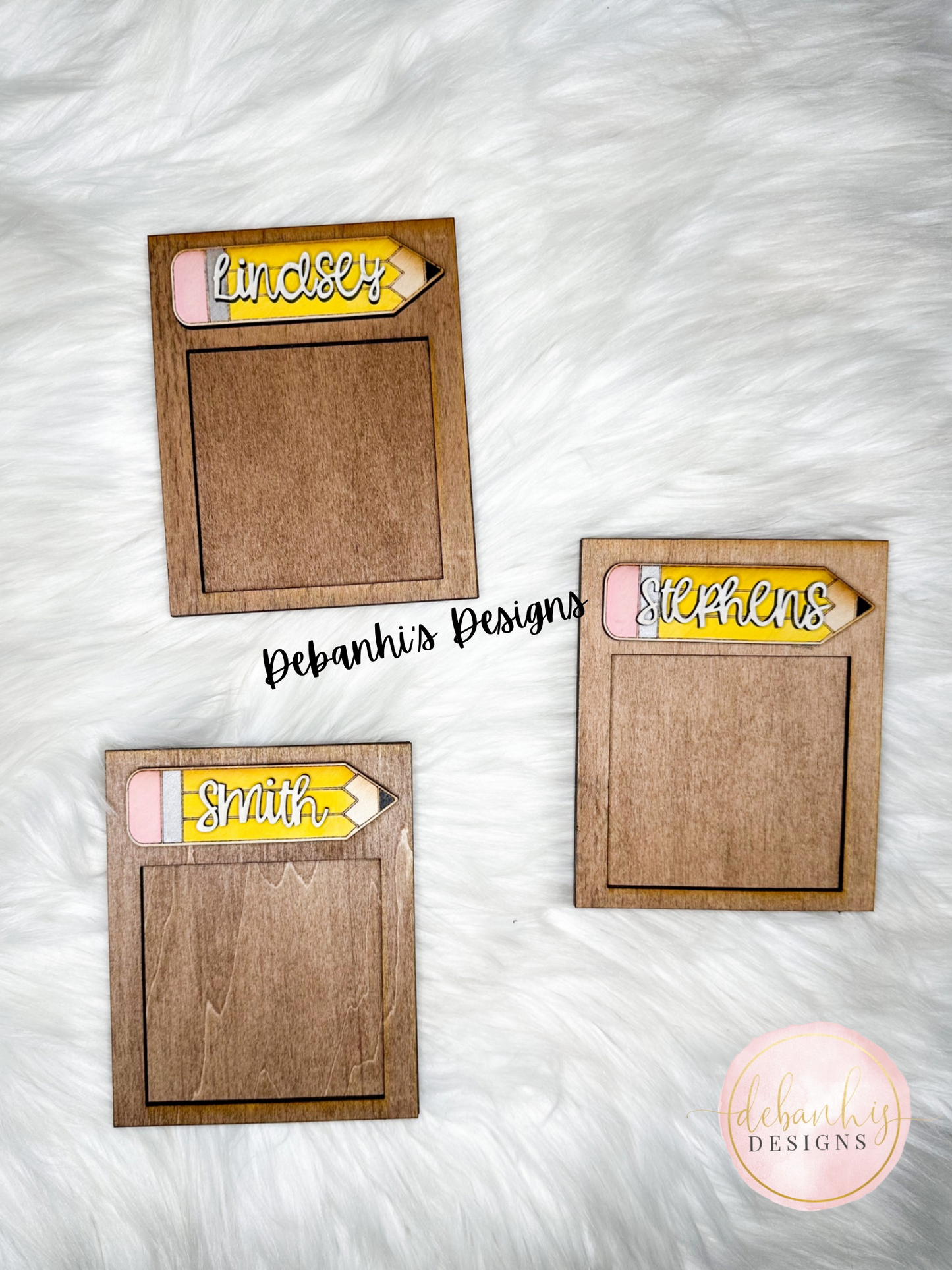 Teacher sticky notes holder