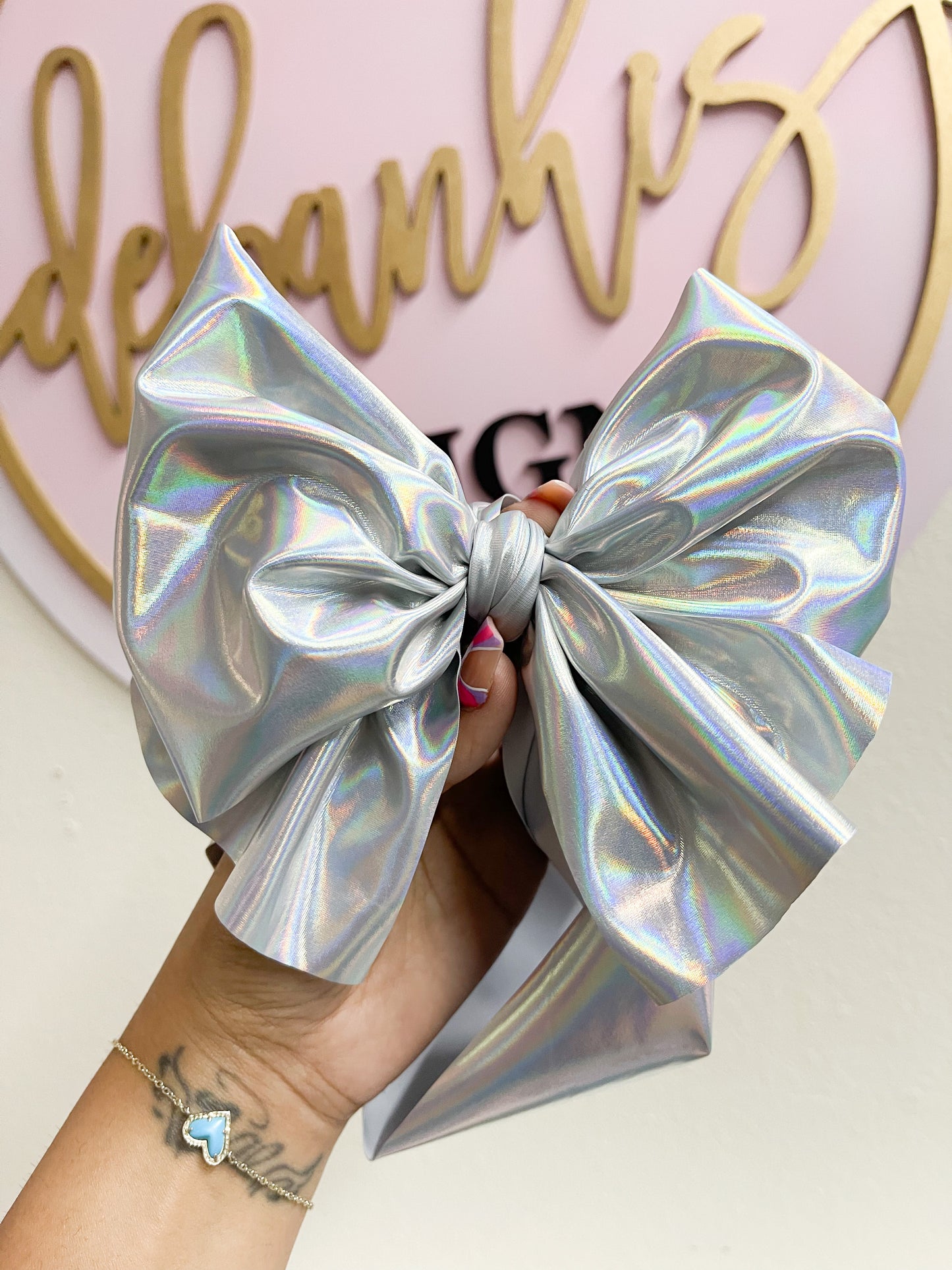 Shiny headwrap