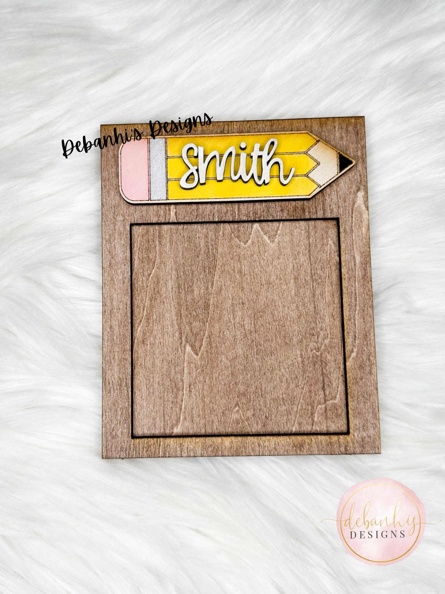 Teacher sticky notes holder