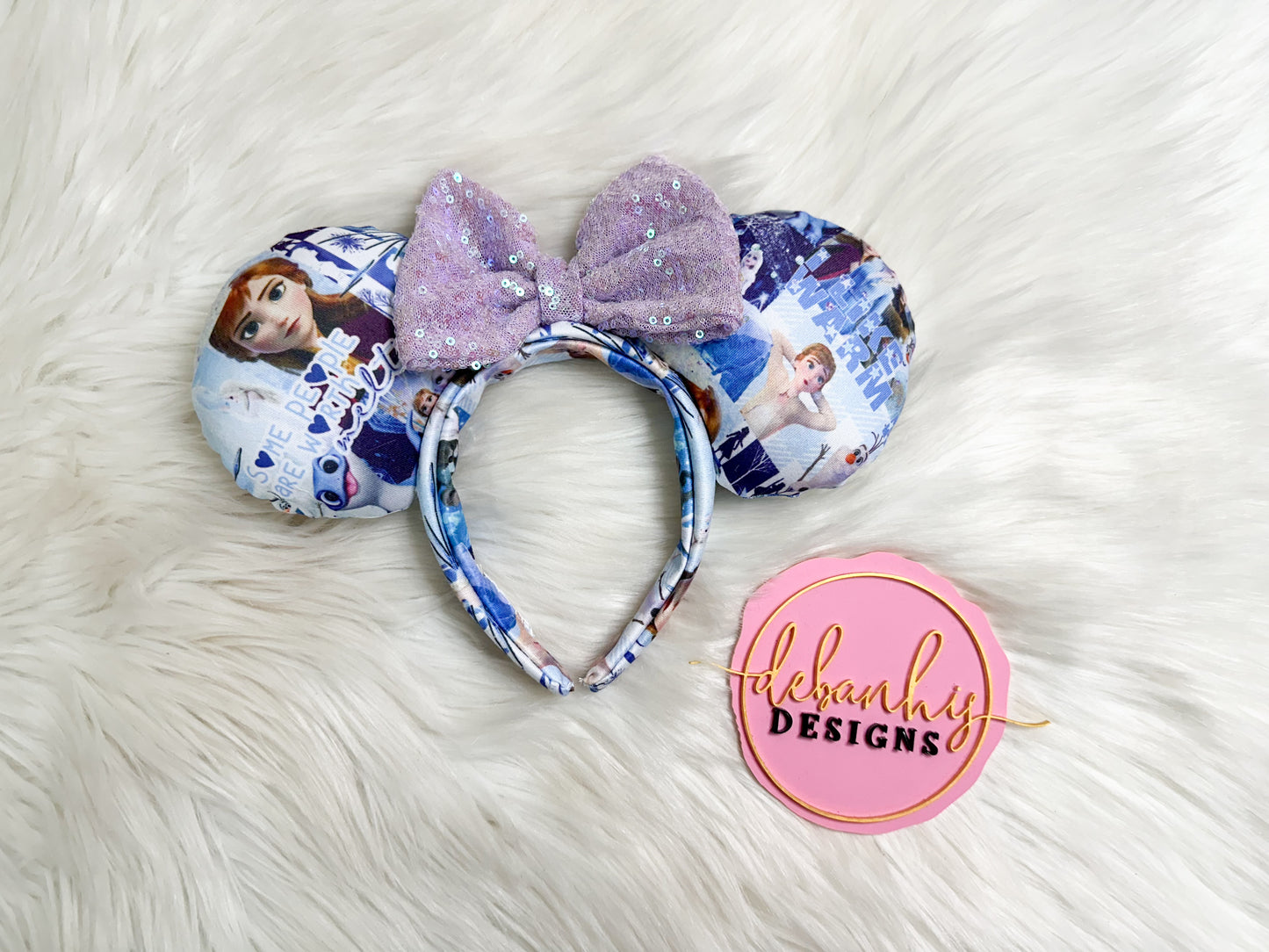 Frozen Minnie ears