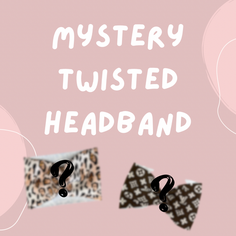 Mystery twisted headband