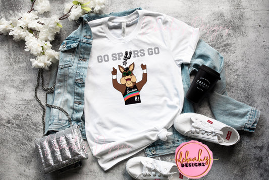 Go SPURS Go Coyote Tshirt