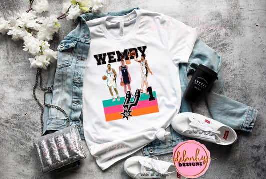Wemby SPURS Tshirt