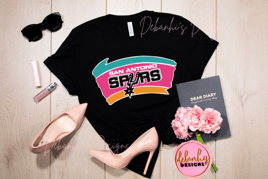 SPURS Retro Logo Tshirt