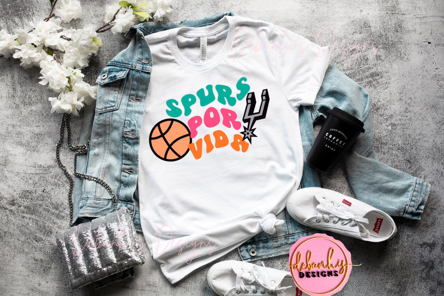 SPURS POR VIDA Tshirt
