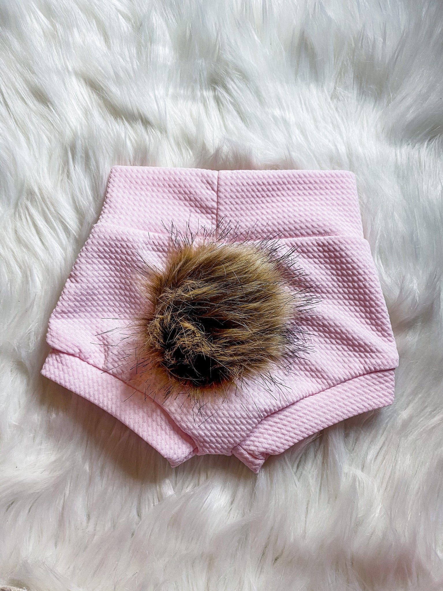 Light Pink bunny tail bummies