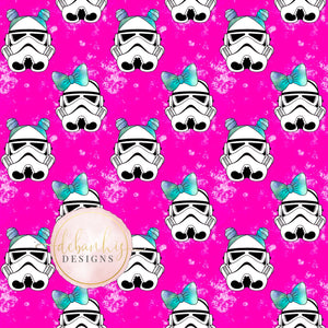 Girly storm trooper bow