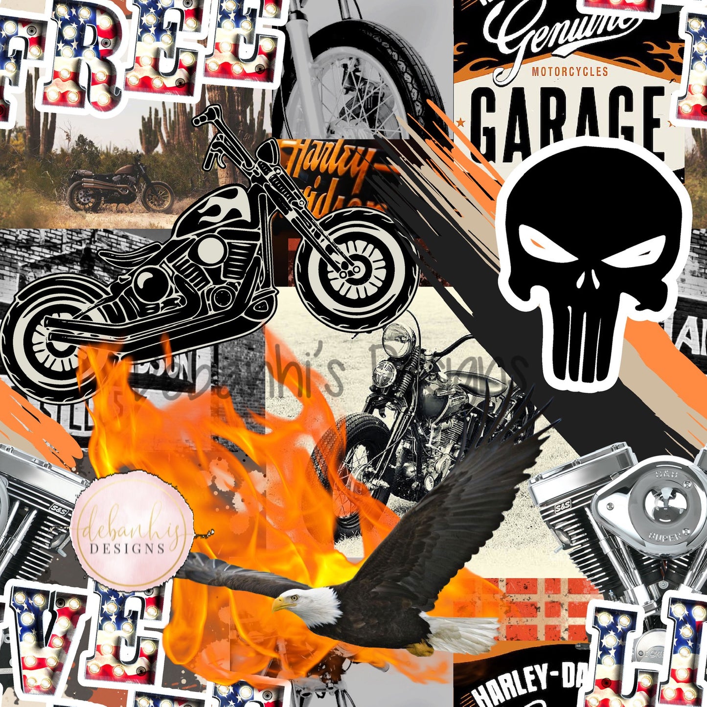 Live Free Harley   - Choose Your Style