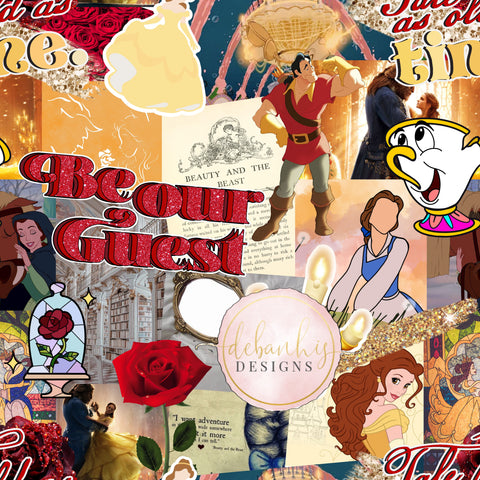 Beauty & the beast bow