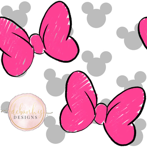 Minnie bows headwrap