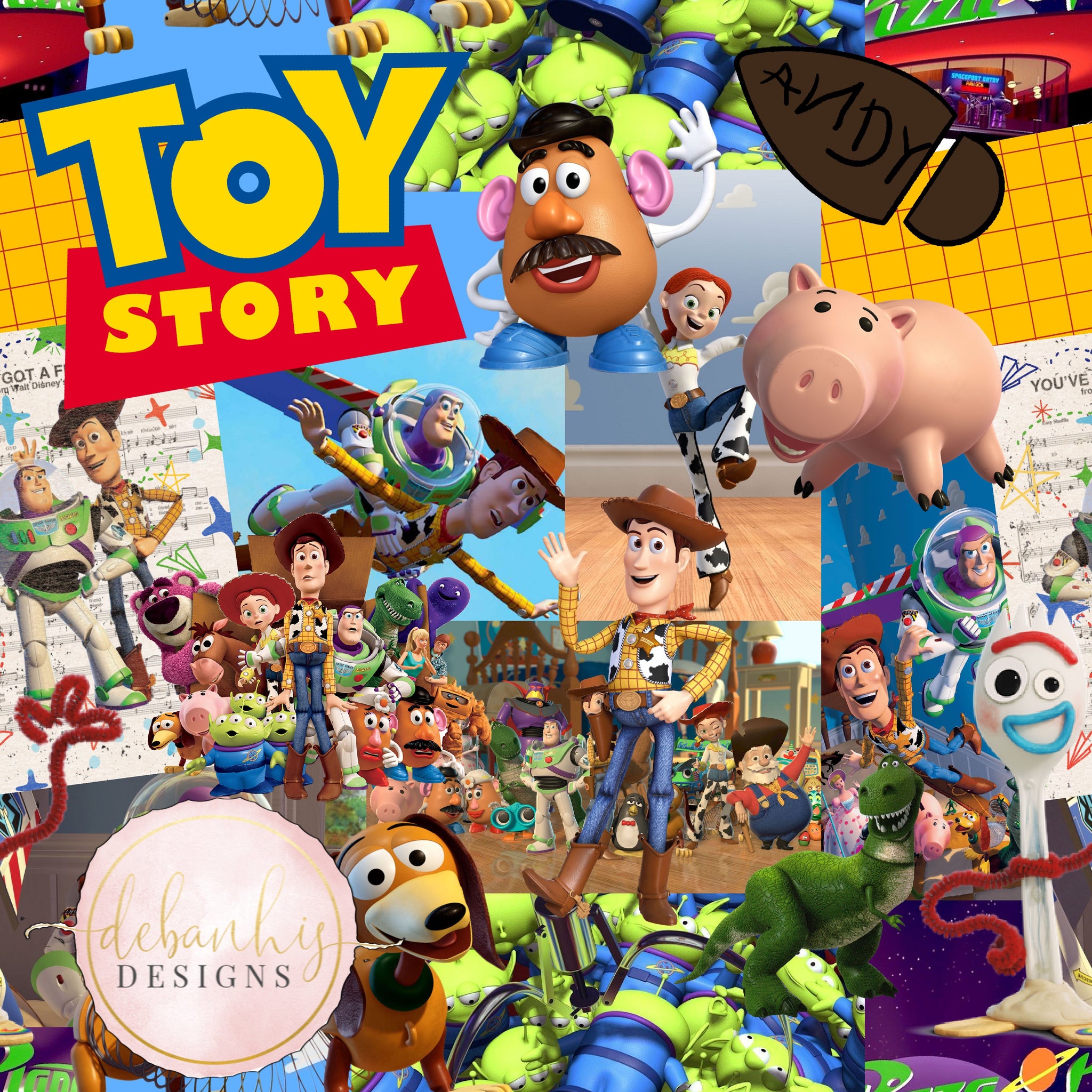 Toy story bow