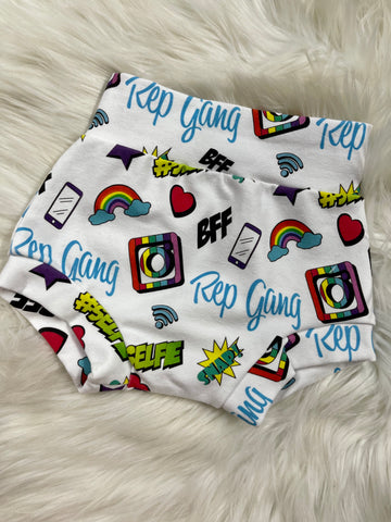 rep gang Bummies (ready to ship)