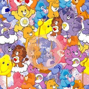 Care Bear Headwrap/Top Knot