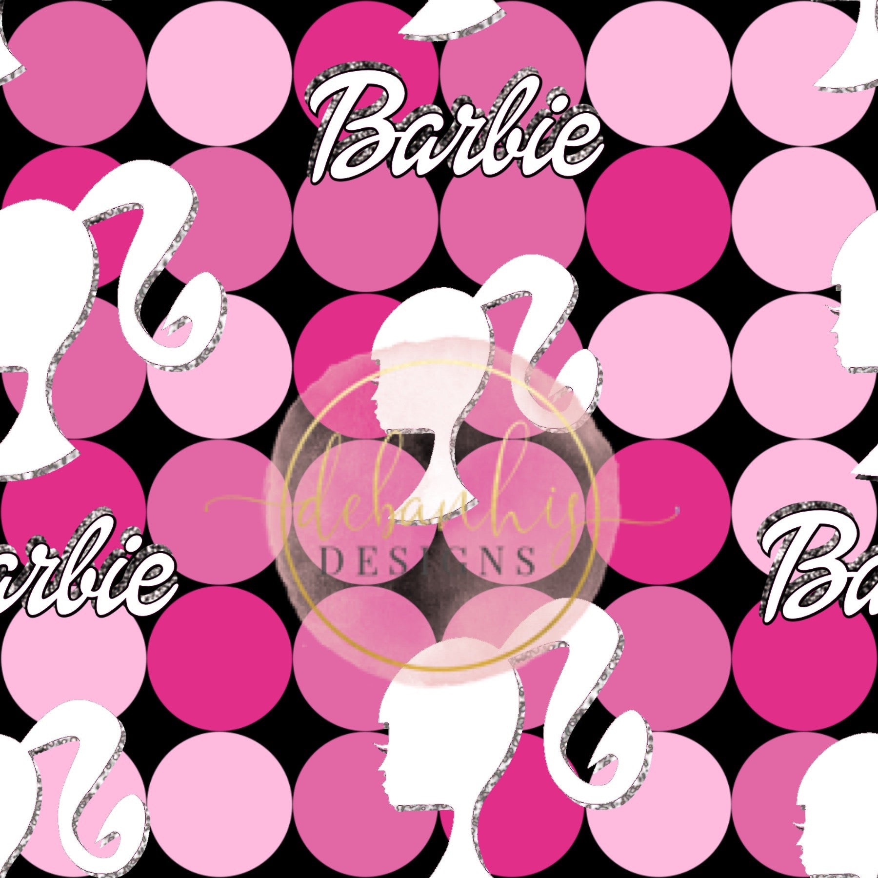 Retro Barbie Headwrap/Top Knot