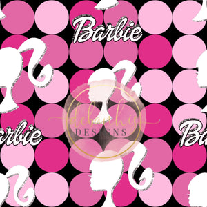 Retro Barbie Headwrap/Top Knot