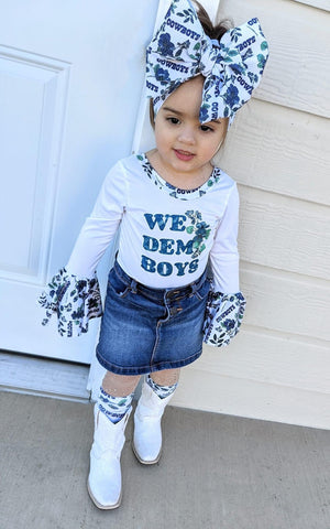 Cowboys Floral Bell Style Leo
