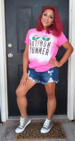 Hot mom summer  Womens tee