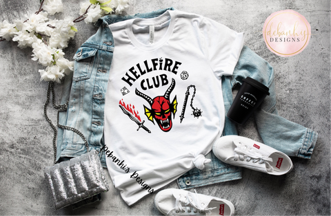Hellfire club tshirt kid/adult size