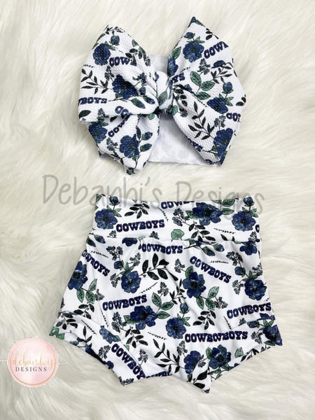 Cowboys floral set