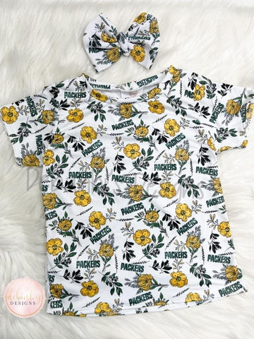 Packers floral Choose Your Style