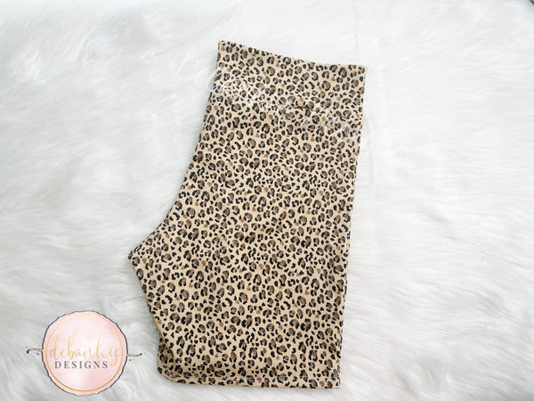 Leopard Womens Shorts