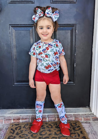 NFL floral basic tee