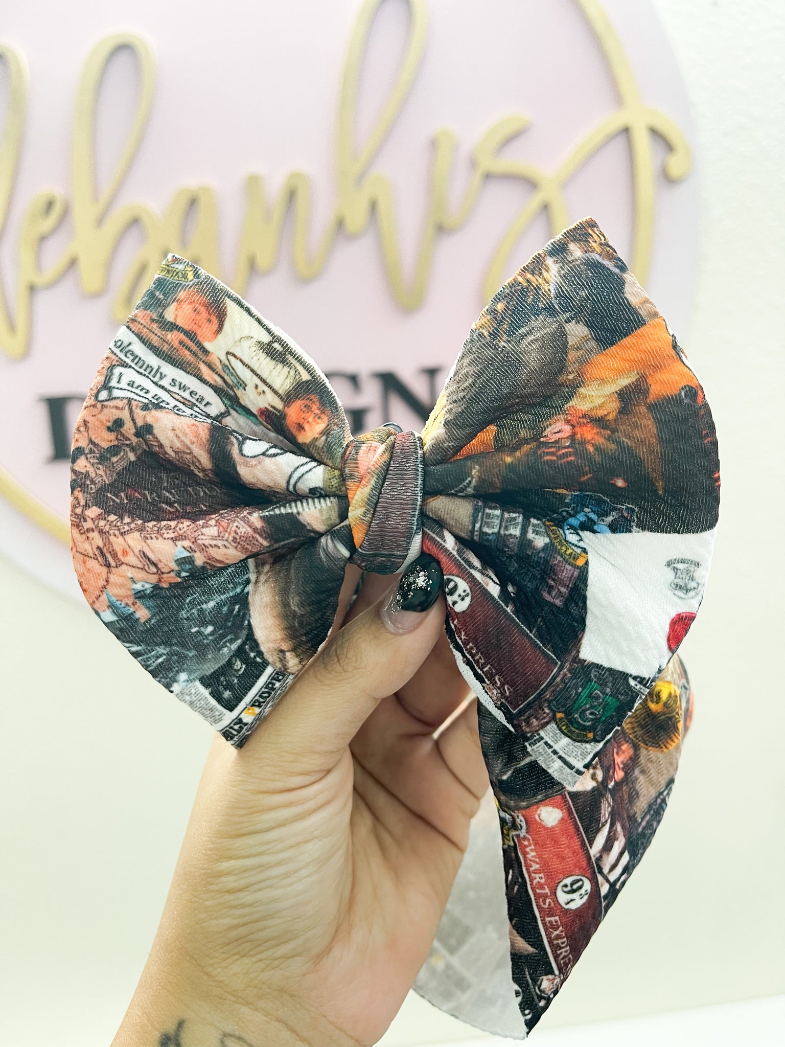 HP Collage headwrap
