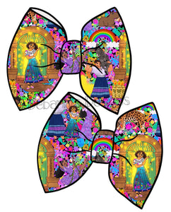 Encanto  bow/ Piggies