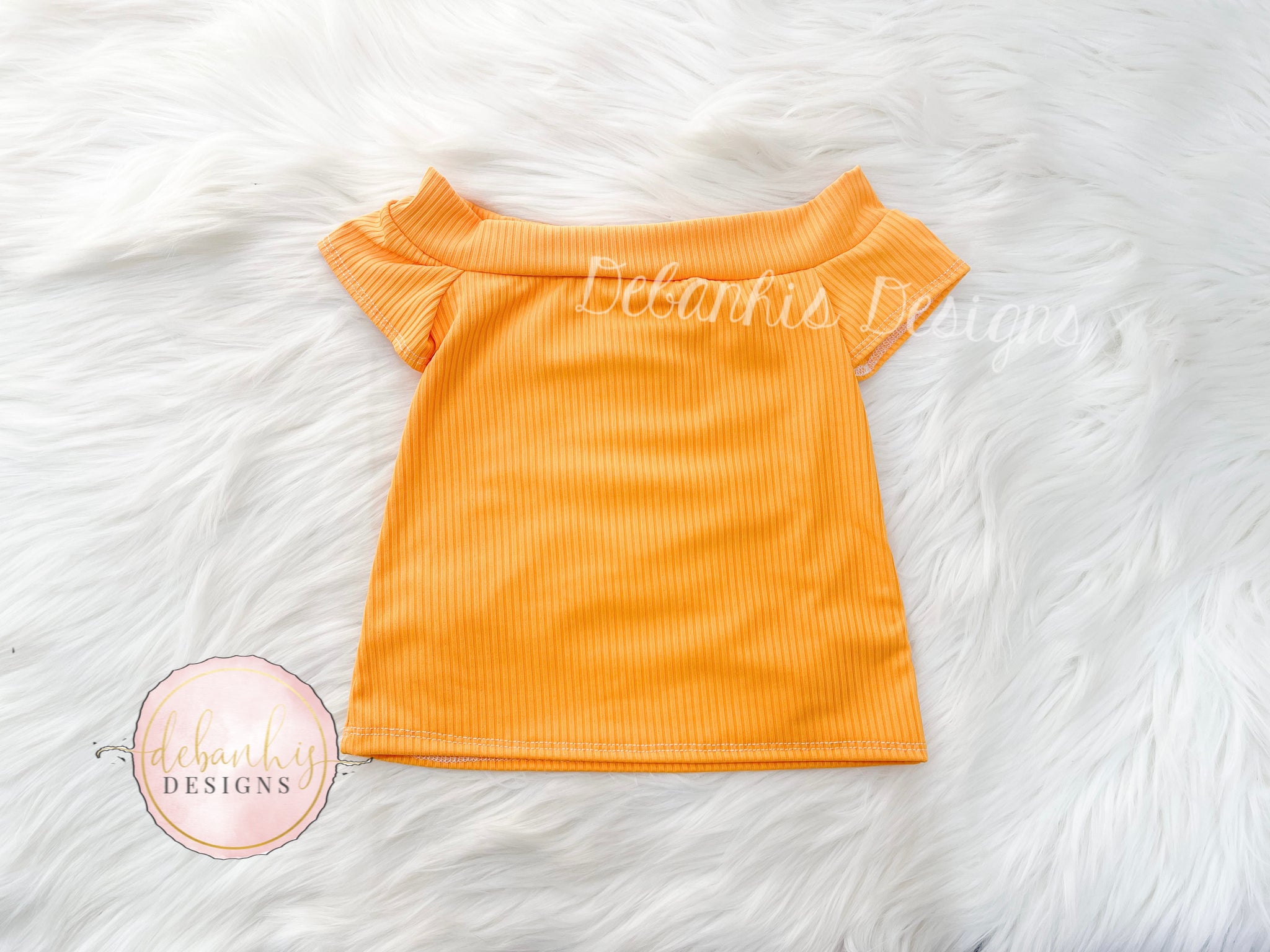 Mustard makayla style top