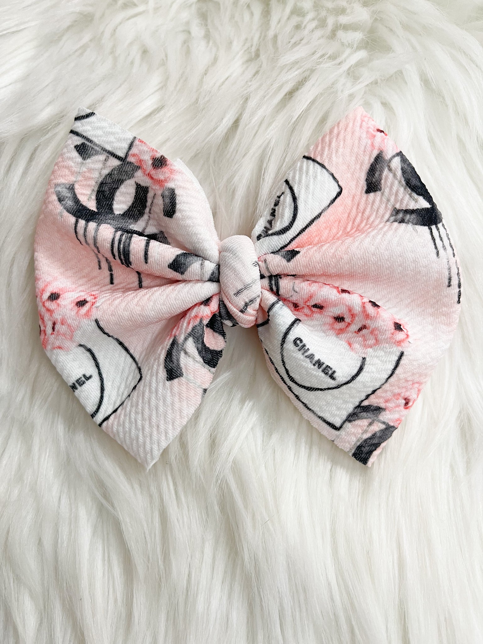 Chanel drip bow/ Piggies