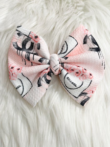 Chanel drip bow/ Piggies
