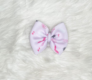 Halloween bow/ Piggies