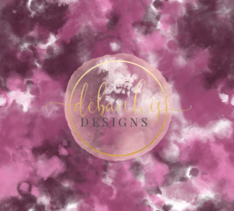 maroon watercolor headwrap