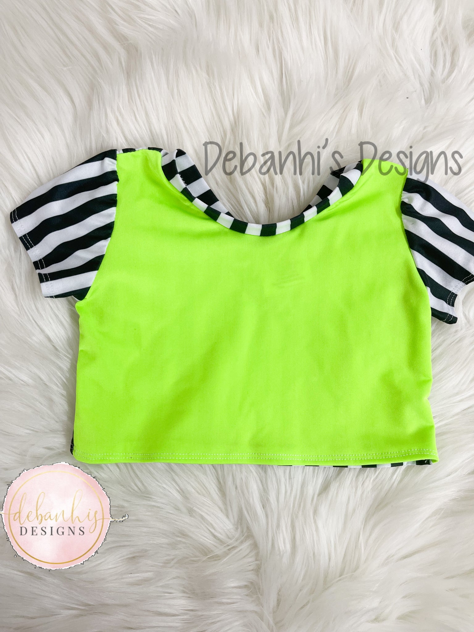 Beetlejuice  crop top