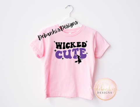 Wicked but cute Tshirt kid/adult size