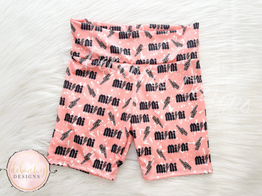 Mama/Mini biker shorts kid/adult sizes