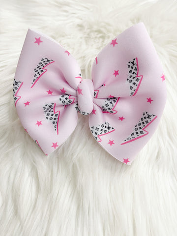 LV Pink bow/ Piggies
