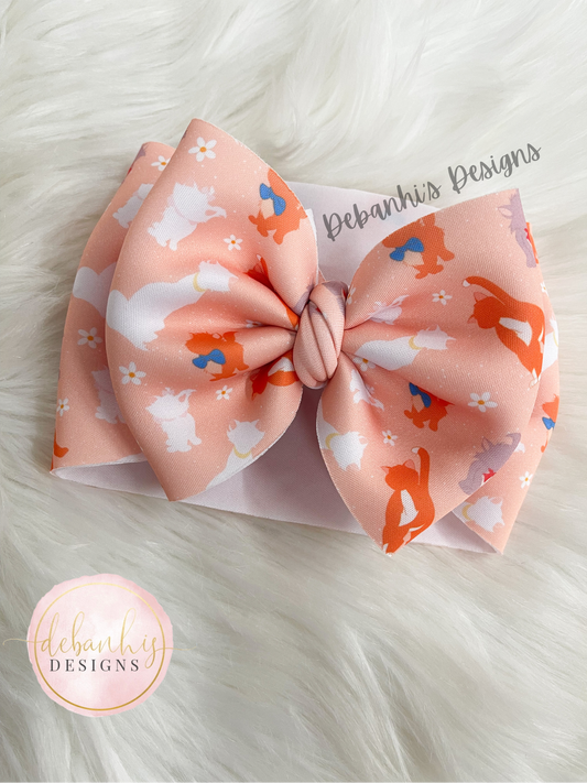 Fancy cats headwrap