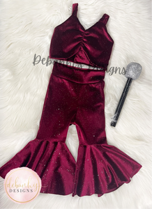 Selena Inspired outfit  (2 piece)