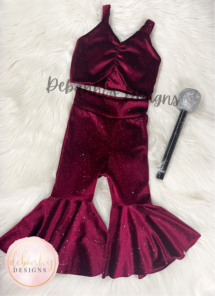 Selena Inspired outfit  (2 piece)